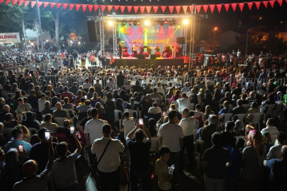 Yeşilyurt Kiraz Festivalinde coştu