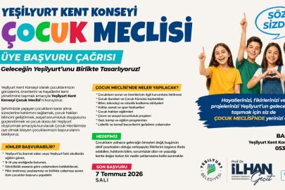 YEŞİLYURT'TA ÇOCUK MECLİSİ KURULUYOR