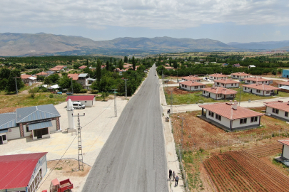 Doğanşehir Yolkoru'nun yolu yenilendi