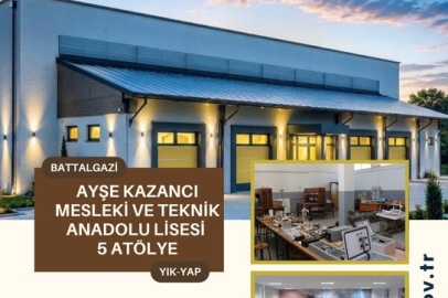Yunus Emre Sanat Okuluna 5 adet Atölye Yapılıyor