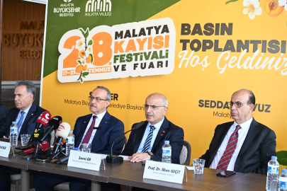 Malatya 28. Kayısı Festivaline hazırlanıyor