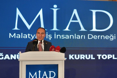 MİAD Malatya Şube Başkanlığı’na Rıdvan Budak seçildi