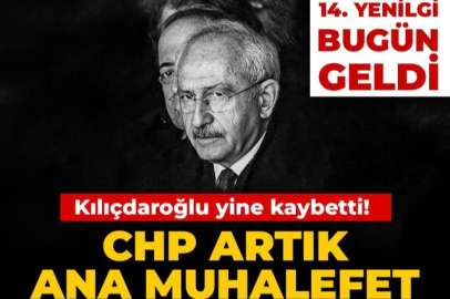KIlıçdaroğlu 14. Kez kaybetti
