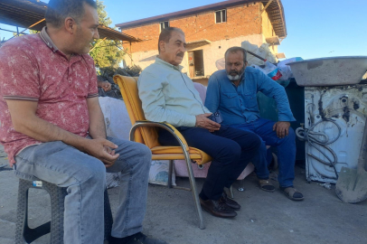 Keskin’den Yangınzede Esnafa Ziyaret