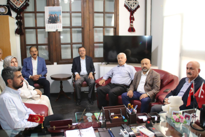 AK Parti İl Başkanı Ali Bakan'dan Keskin'e Ziyaret