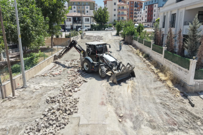 Battalgazi de yol yapım çalışmaları sürüyor