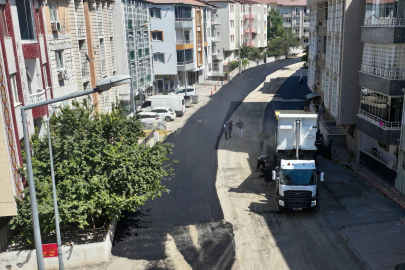 Çukurdere mahallesinin yolları asfaltlandı