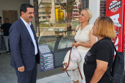 Başkan Taşkın Yeni Çarşı'da esnafları dinledi