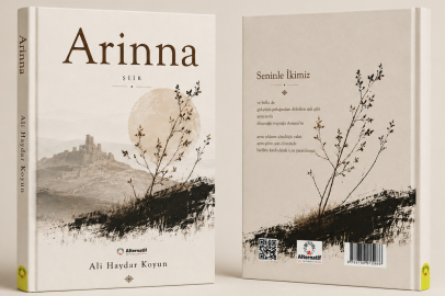 Ali Haydar Koyun’un, ARİNNA adlı şiir kitabı çıktı