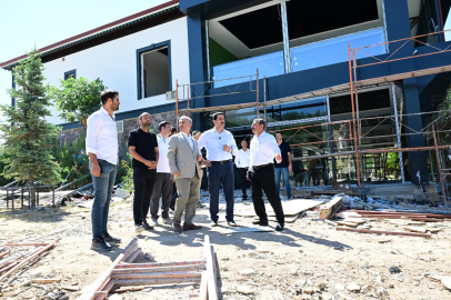 Orduzu Çarşıbaşı Park alanı tamamlanıyor