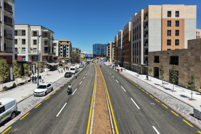 Akpınar Caddesi ulaşıma açıldı