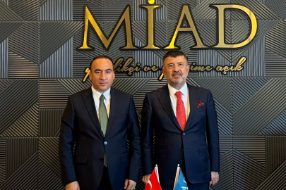Milletvekili Ağbaba MİAD'ı ziyaret etti