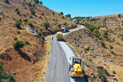 Yeşilyurt'ta 55 Km. Grup Yolu asfaltlandı