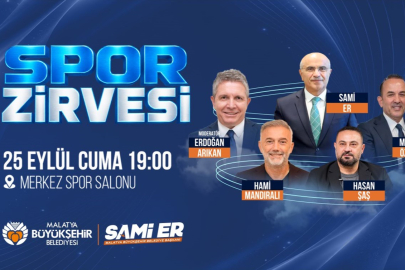 Sporun Zirvesi Malatya da gerçekleştirilecek