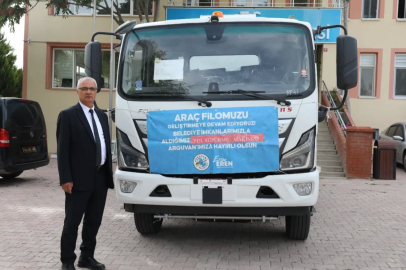 Arguvan Belediyesi Temizlik aracı aldı