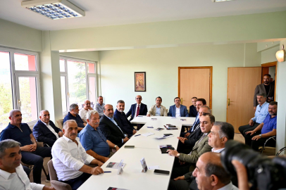 1.Organize Arıtma Tesisi için toplandılar