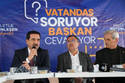 Başkan Taşkın vatandaşların sorunlarını dinledi