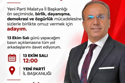 Basri İlhan İl Başkan Adaylığını açıklıyor