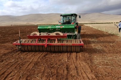Darende Palanga’da 40 Bin Dönüme Arpa Ve Buğday Ekilecek