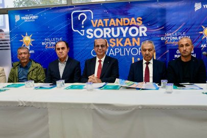 Başkan Geçit, Özalper mahallesi sakinlerini dinledi