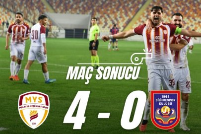 Yeşilyurtspor, Silifkespor engelini kolay aştı: 4-0