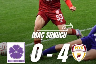 Malatya Yeşilyurtspor, Gebzespor'u 4 golle eledi